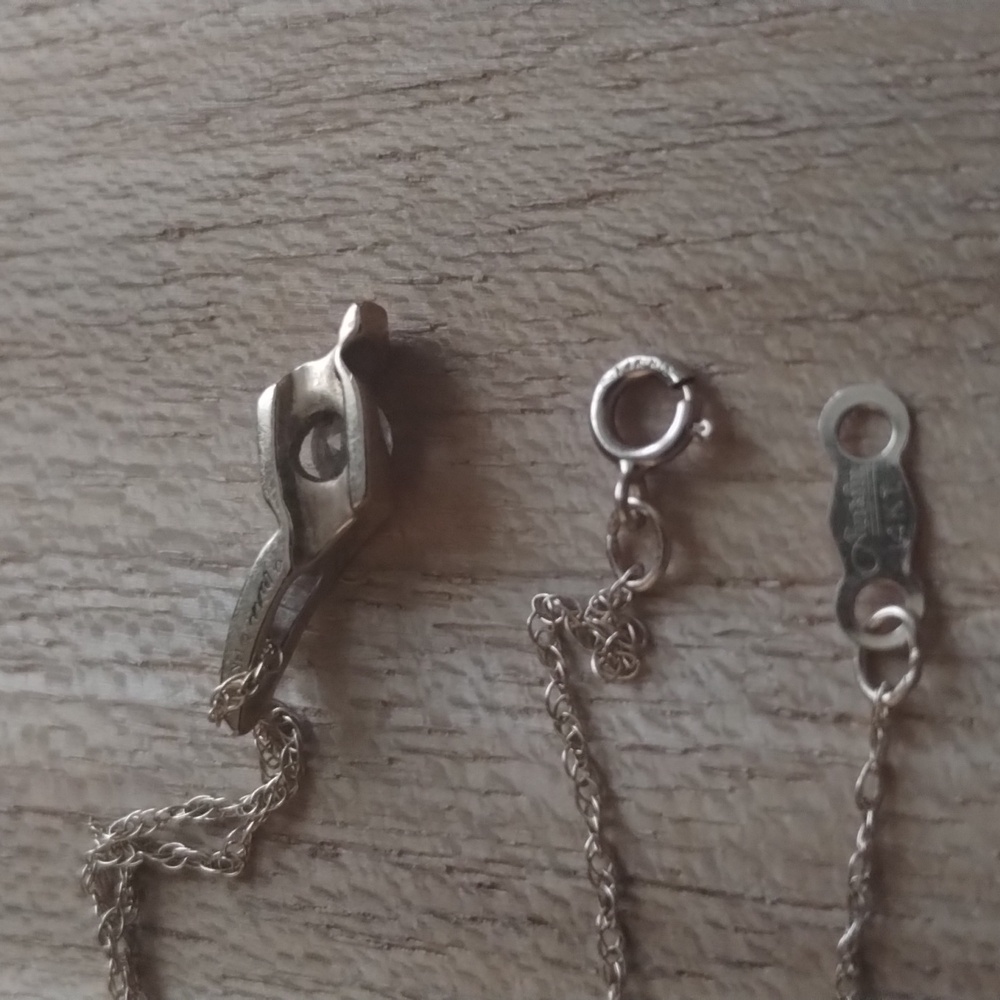 14k Natural Diamond Necklace - Picture 11 of 11